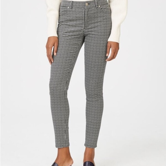 Club Monaco Alessia Corduroy Pant Houndstooth Women’s Size 4 - Picture 1 of 9